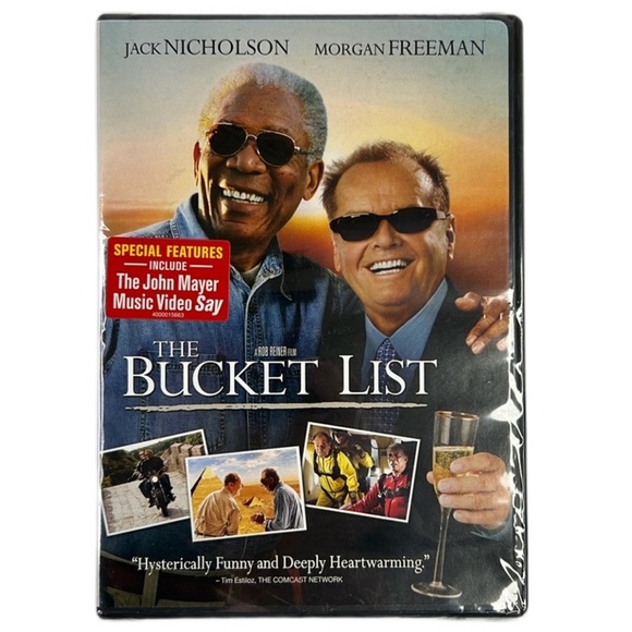 NEW The Bucket List DVD Jack Nicholson Morgan Freeman Rob Reiner Factory Sealed - Picture 5 of 5
